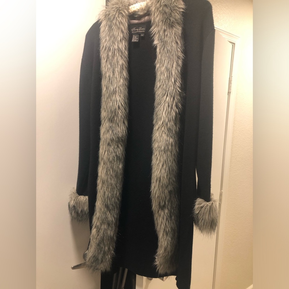 Black Terry Lewis Sweater